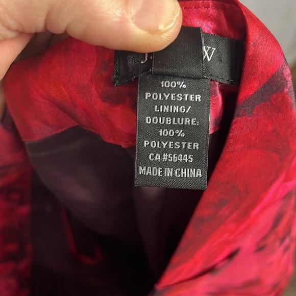 J. Crew Cafe Capri Pant in Floral Taffeta. - Picture 7 of 8